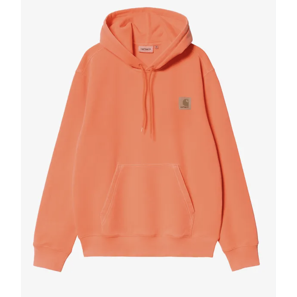 Sudadera Con Capucha Carhartt WIP Industry - Lumo Orange (Garment Dyed)