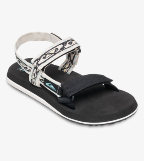 Sandalias Quiksilver Monkey Caged - Black/White