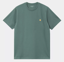 Camiseta Carhartt WIP Chase - Silver Pine/Gold