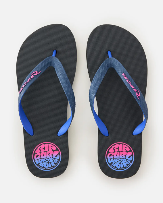 Chanclas Rip Curl Wetty Fade Bloom - Navy