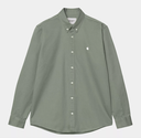 Camisa Carhartt WIP L/S Madison - Park/White