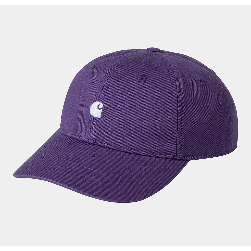 Gorra Carhartt WIP Madison Logo - Huckleberry/White