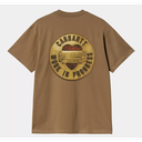 Camiseta Carhartt WIP Button - Hamilton Brown