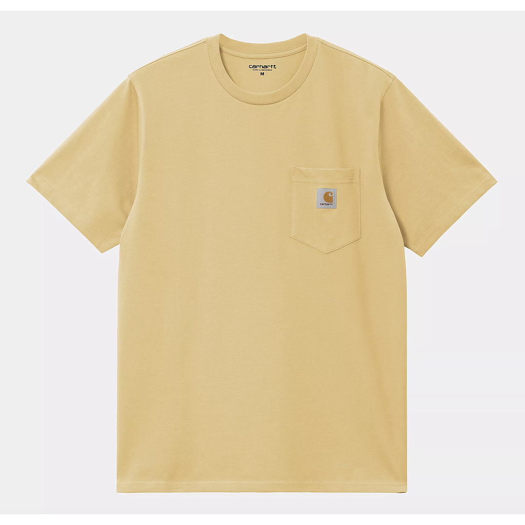Camiseta Carhartt WIP Pocket - Air Yellow