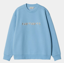 Sudadera Carhartt WIP Sweat - Bluebird/Fleur de Sel