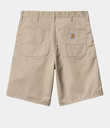 Pantalón Corto Carhartt WIP Simple - Wall (Rinsed)