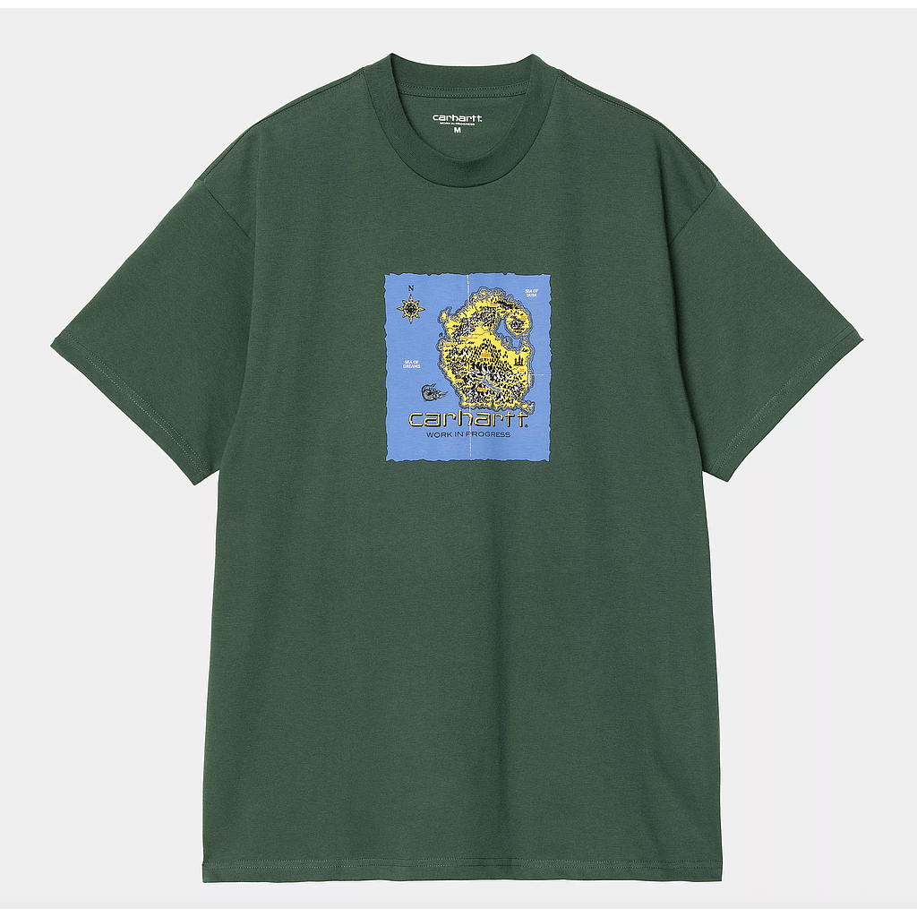 Camiseta Carhartt WIP Old World - Conifer
