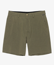 Pantalón Corto Híbrido Quiksilver Union Heather Amph 19" - Grape Leaf (Cre0)