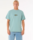Camiseta Rip Curl Raw Energy Sloth - Blue Lagoon