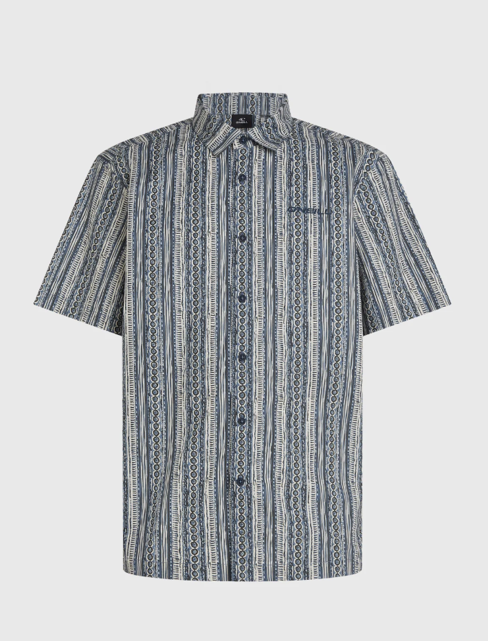 Camisa O'neill Print - Blue Pressed Lines