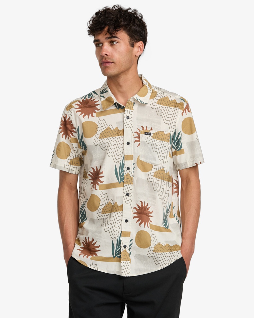 Camisa Rvca Anytime - Natural