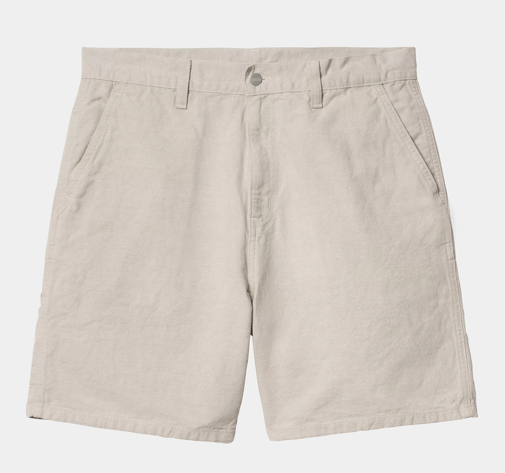 Pantalón Corto Carhartt WIP Walter Single Knee - Natural(rinsed)