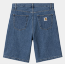 Pantalón Corto Carhartt WIP Landon - Blue (heavy stone wash)