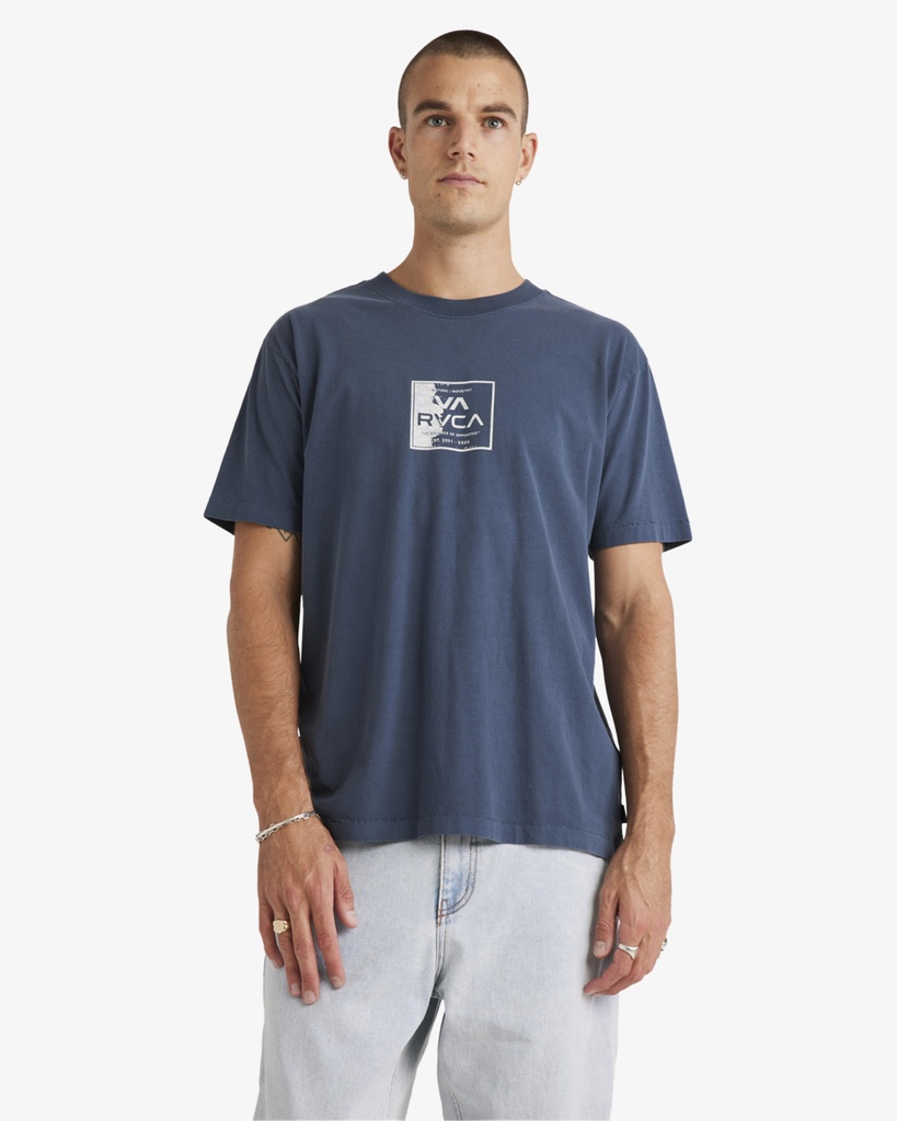 Camiseta Rvca Torn - Petrol Blue