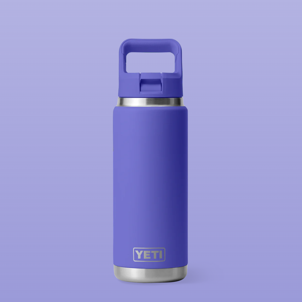 Botella con Tapa de Pajita Yeti Rambler 26 oz (769 ml) - Ultramarine Violet