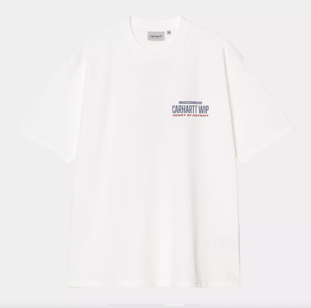 Camiseta Carhartt WIP Arcan - White (heavy stone wash)