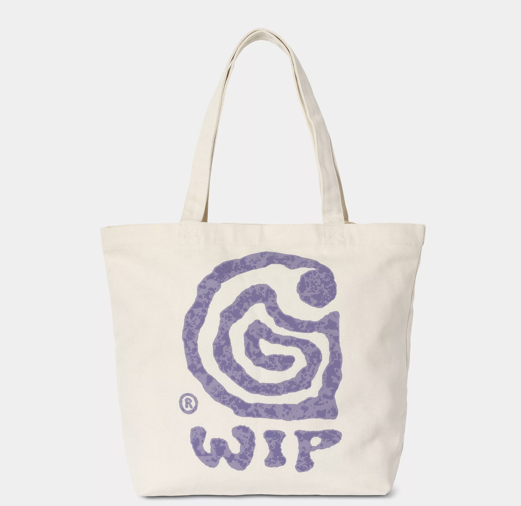 Bolso Tote Carhartt WIP Canvas Graphic - Helix Print, Natural