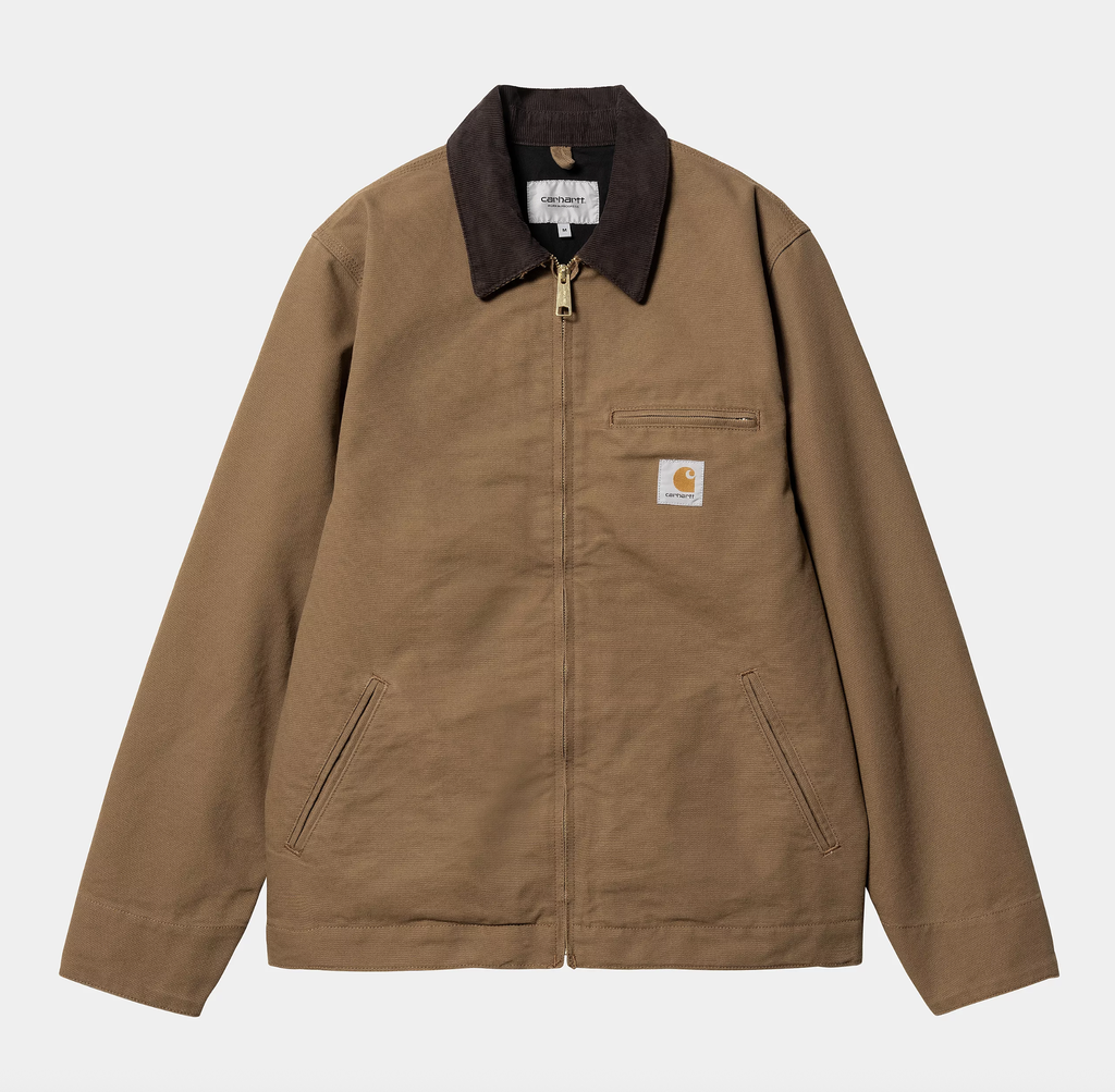 Chaqueta Carhartt WIP Detroit - Hamilton Brown/Tobacco (Rinsed) [Sin forro]