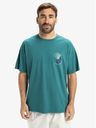 Camiseta Quiksilver Hypnotic Wave - Teal Green