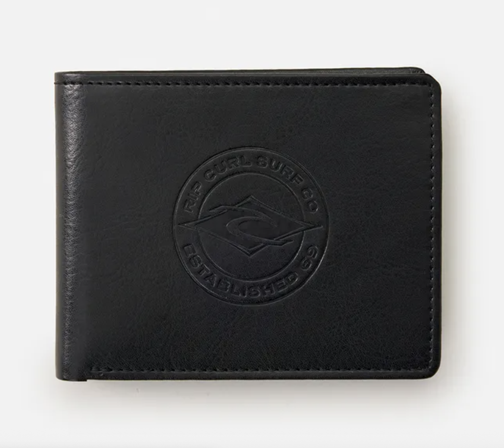 Cartera Rip Curl Stapler Pu All Day - Black