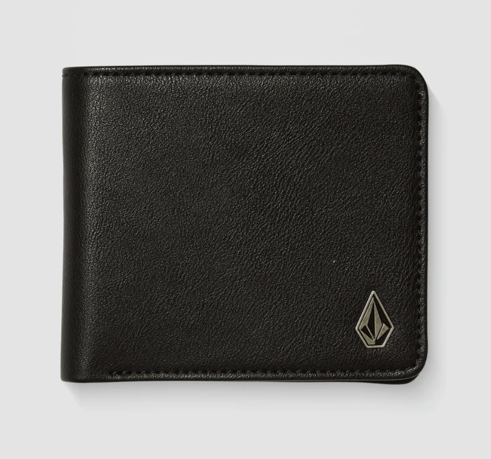 Cartera Volcom Slim Stone Small - Black