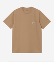Camiseta Carhartt WIP Pocket - Peanut