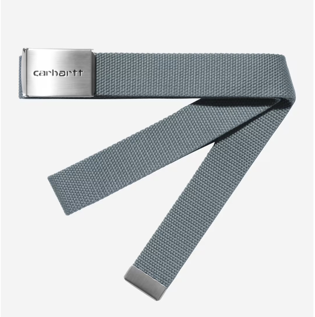 Cinturón Carhartt WIP Clip Belt Chrome - Citadel
