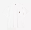 Camiseta Carhartt WIP Work Pocket - White