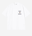 Camiseta Carhartt WIP S/S Schooling Heart - White