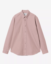 Camisa Carhartt WIP L/S Bolton - Glassy Pink (Garment Dyed)