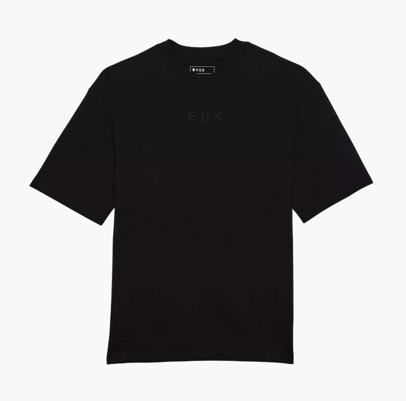 Camiseta Fox Wordmark Oversized - Black