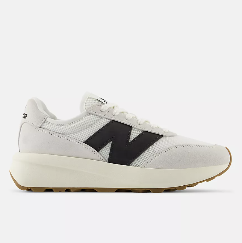 Zapatillas New Balance 370CA - Sea Salt con Black Cement