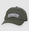 Gorra Santa Cruz Burnt Collegiate - Dark Moss