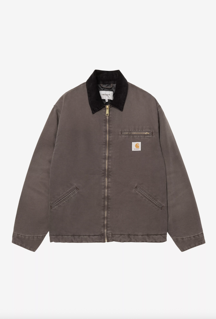 Chaqueta Carhartt WIP OG Detroit - Tobacco/Black, Stone Canvas