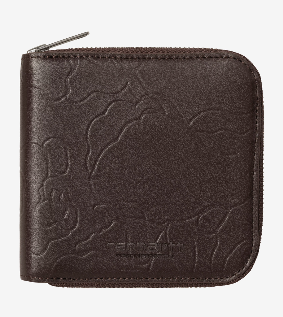 Cartera Carhartt WIP Camo Duck - Palisander/Silver