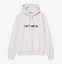 Sudadera Con Capucha Carhartt Wip Sweat - Ash Heather/Rondo