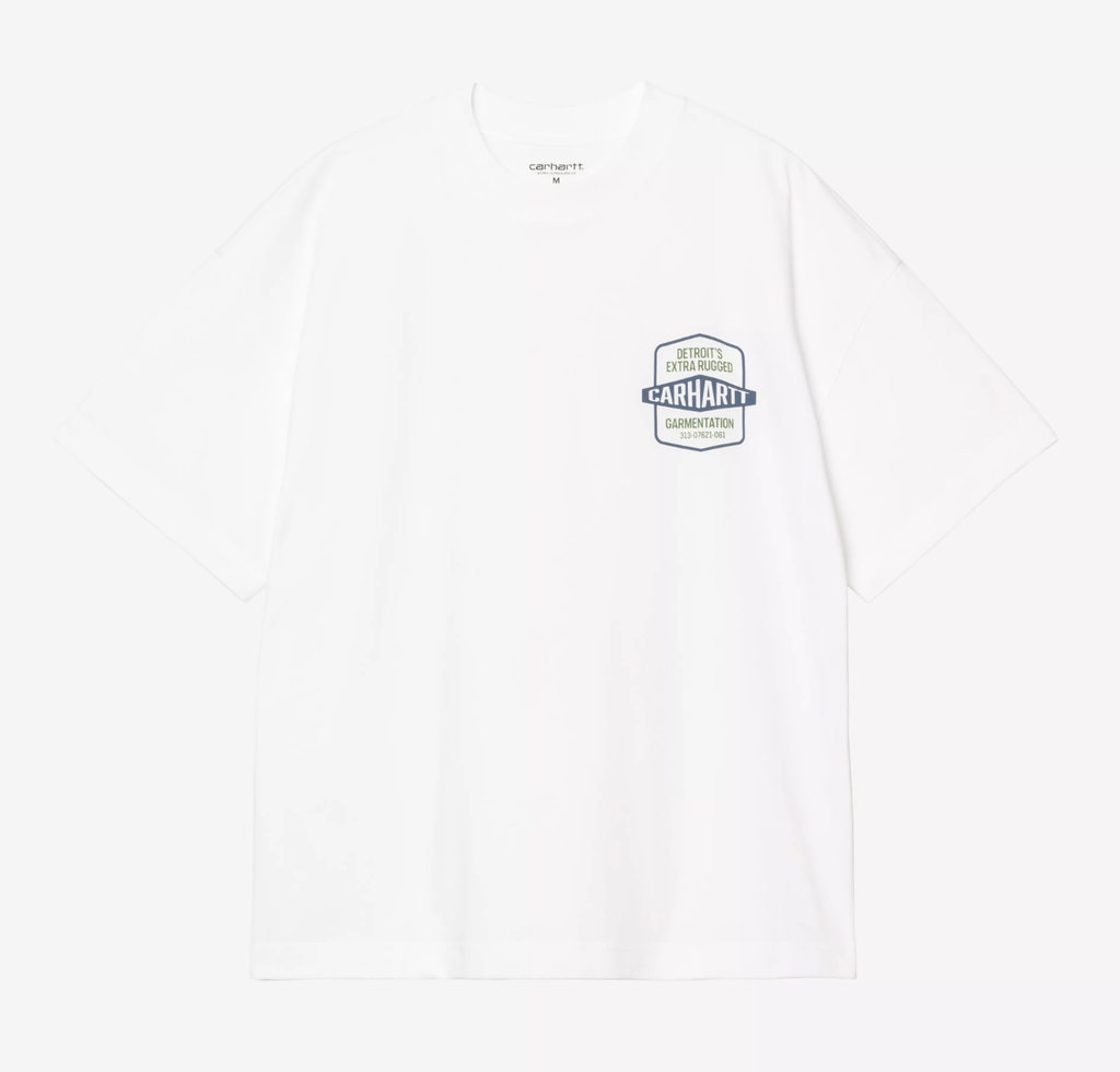 Camiseta Carhartt WIP Networks - White