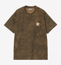 Camiseta Carhartt WIP Camo Combi - Camo Combi/Green/Hamilton Brown (Garment dyed)