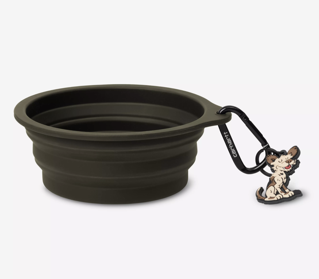 Bowl Portátil para Perro Carhartt WIP Wild Dog - Olive/Wax