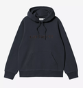Sudadera Con Capucha Carhartt Wip Sweat - Deep Night/Palisander