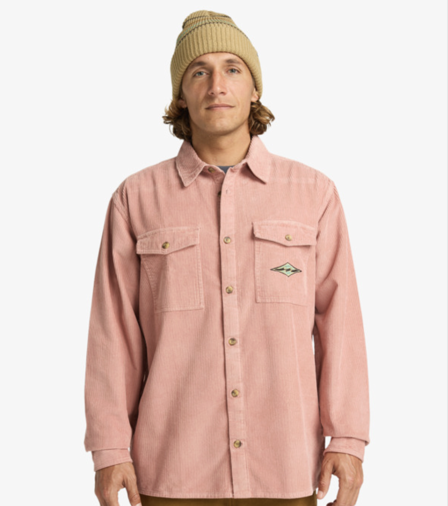 Camisa Billabong Bong Days - Ash Rose