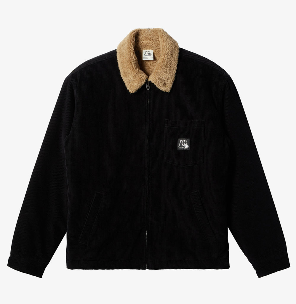 Chaqueta de Pana Quiksilver Dna Sherpa Harrington - Black