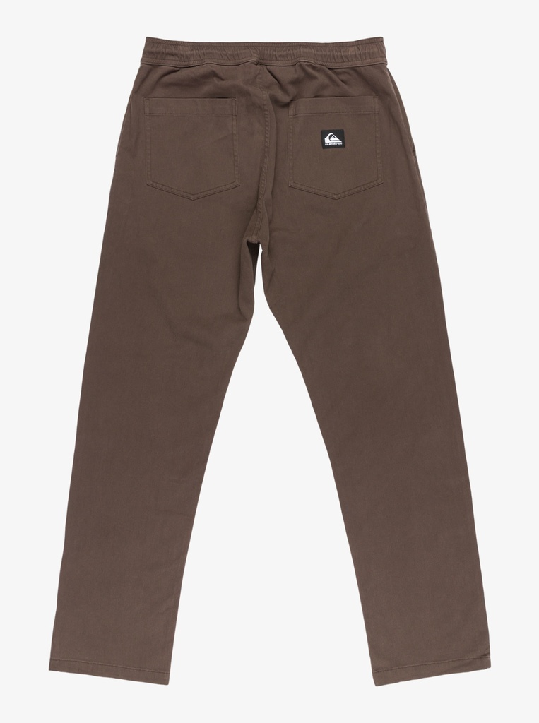 Pantalón Quiksilver Taxer Regular Twill - Chocolate Brown (csd0)