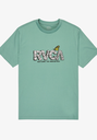 Camiseta Rvca Butterfly Fx - Bottle Green