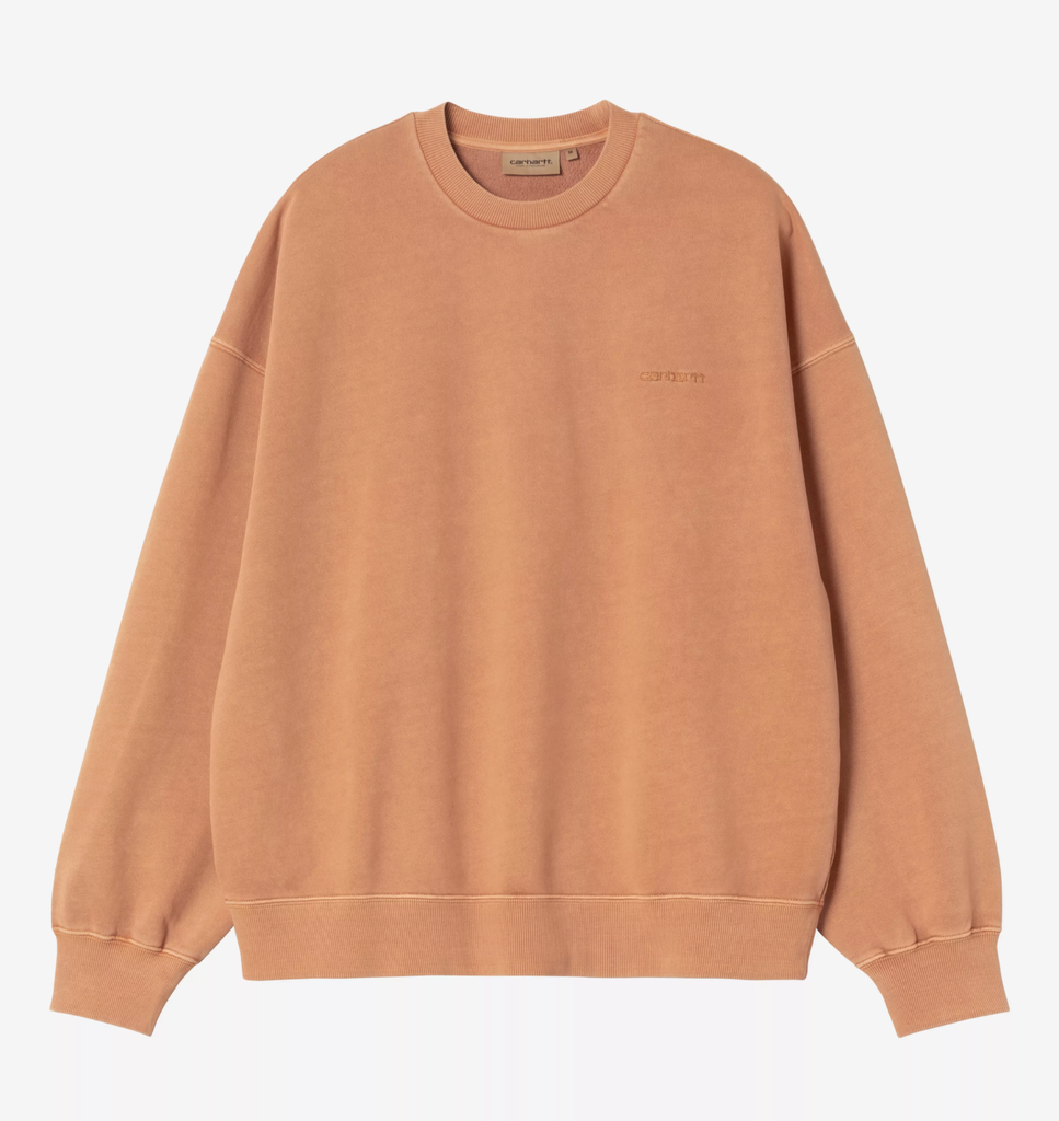 Sudadera Carhartt WIP Benton - Redhaven (Garment dyed)