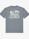 Camiseta Rvca Currents - Flint Stone