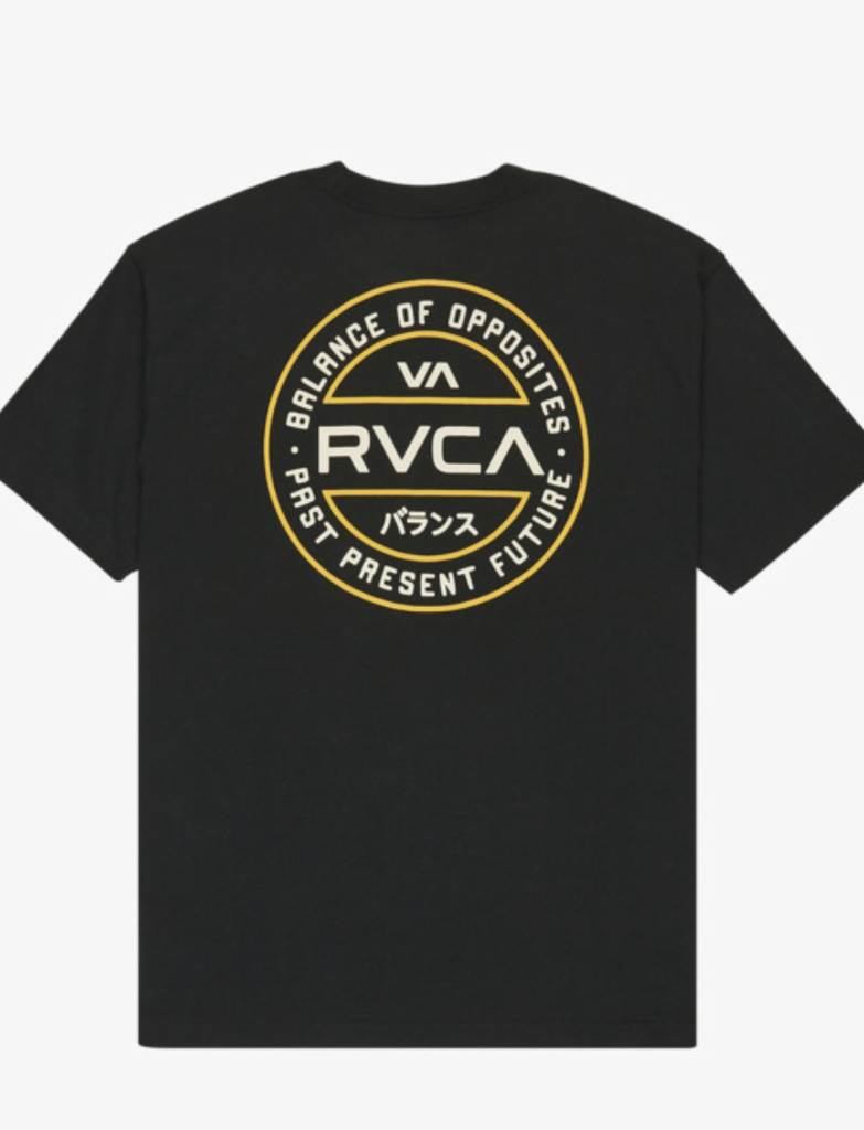 Camiseta Rvca Logo Pack - Black