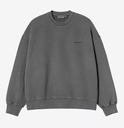 Sudadera Carhartt WIP Benton - Graphite (Garment dyed)
