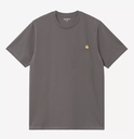 Camiseta Carhartt WIP American Script - Porphyry