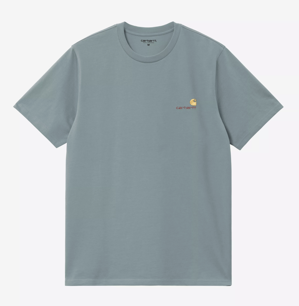 Camiseta Carhartt WIP American Script - Citadel